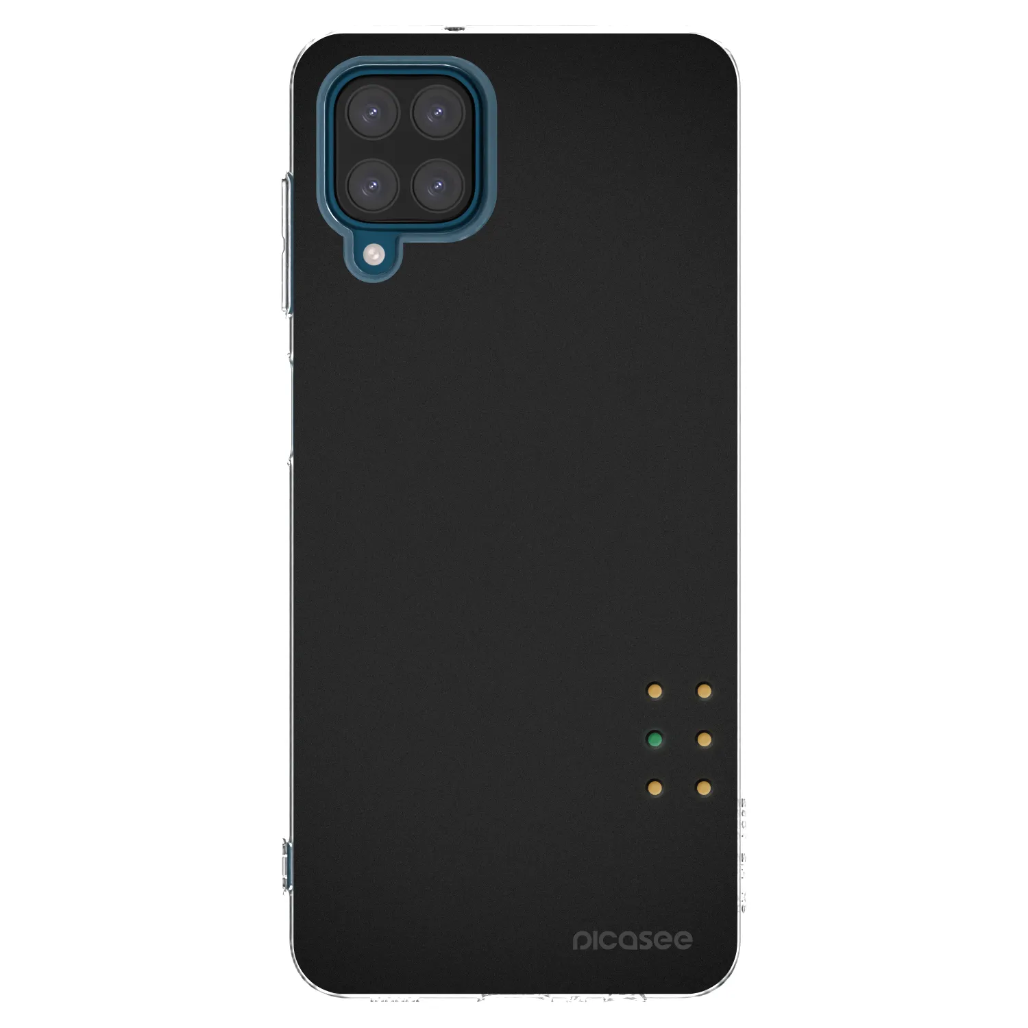 Picasee silikonový průhledný obal pro Samsung Galaxy A12 A125F - Pulse