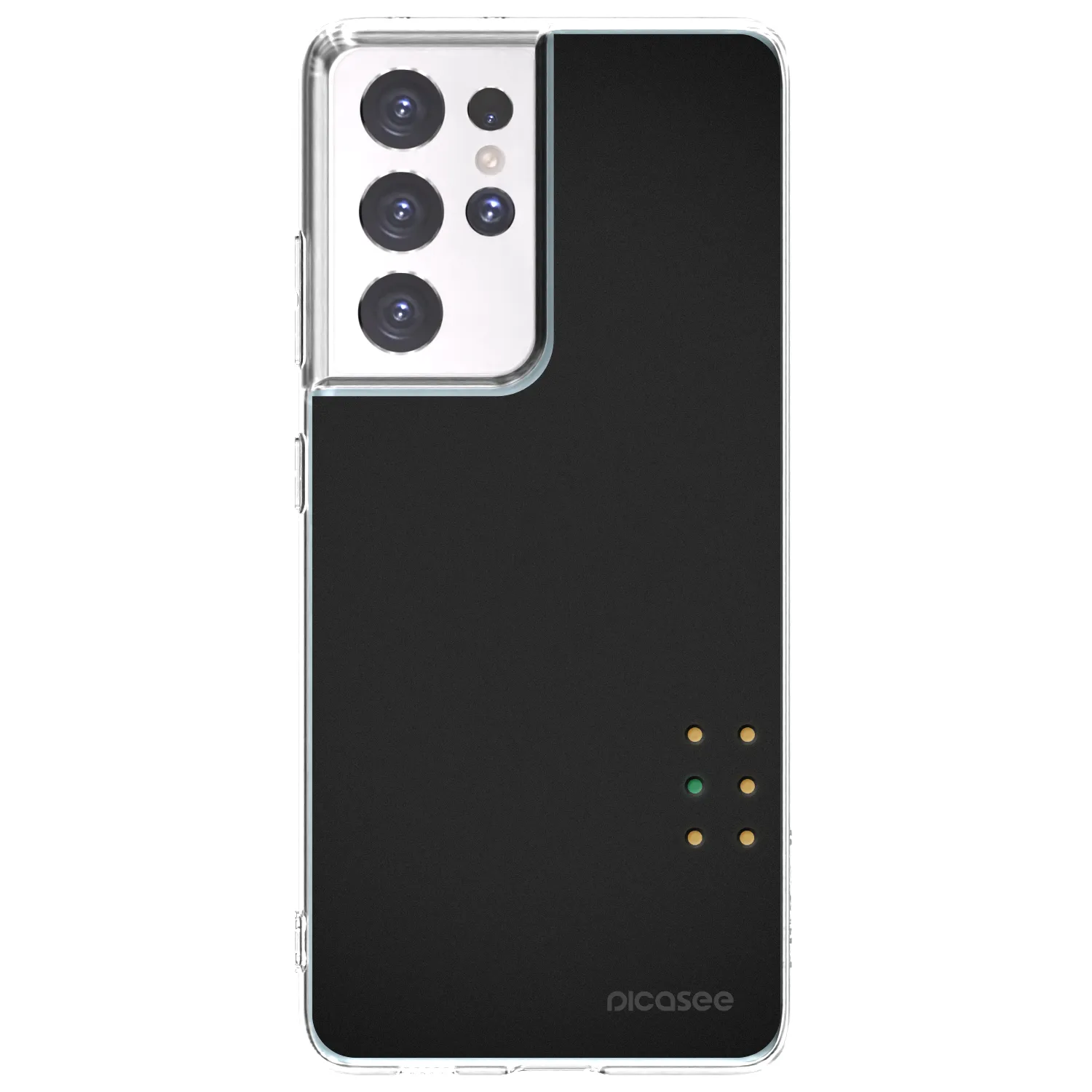 Picasee silikonový průhledný obal pro Samsung Galaxy S21 Ultra 5G G998B - Pulse