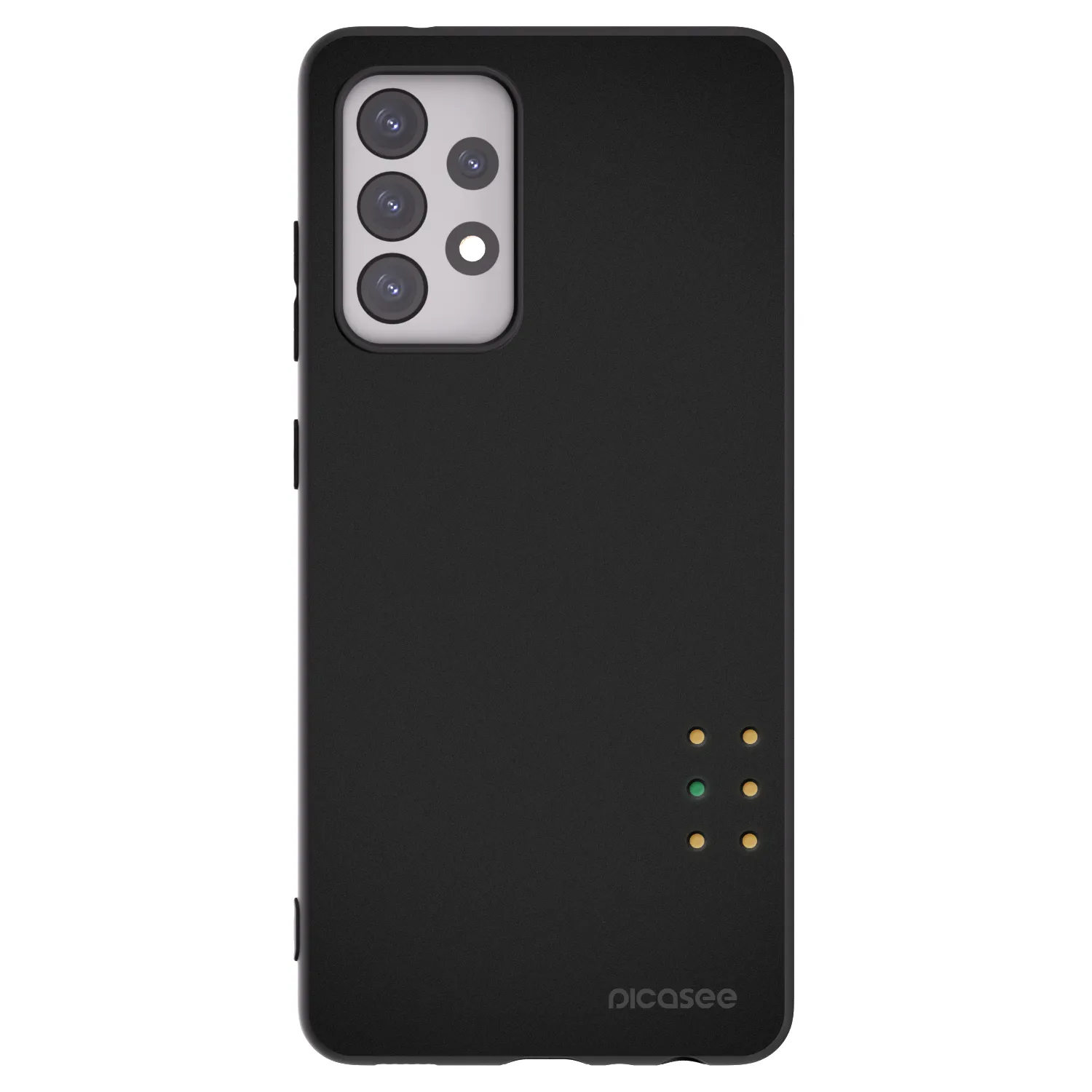 Picasee silikonový černý obal pro Samsung Galaxy A52 5G A525F - Pulse
