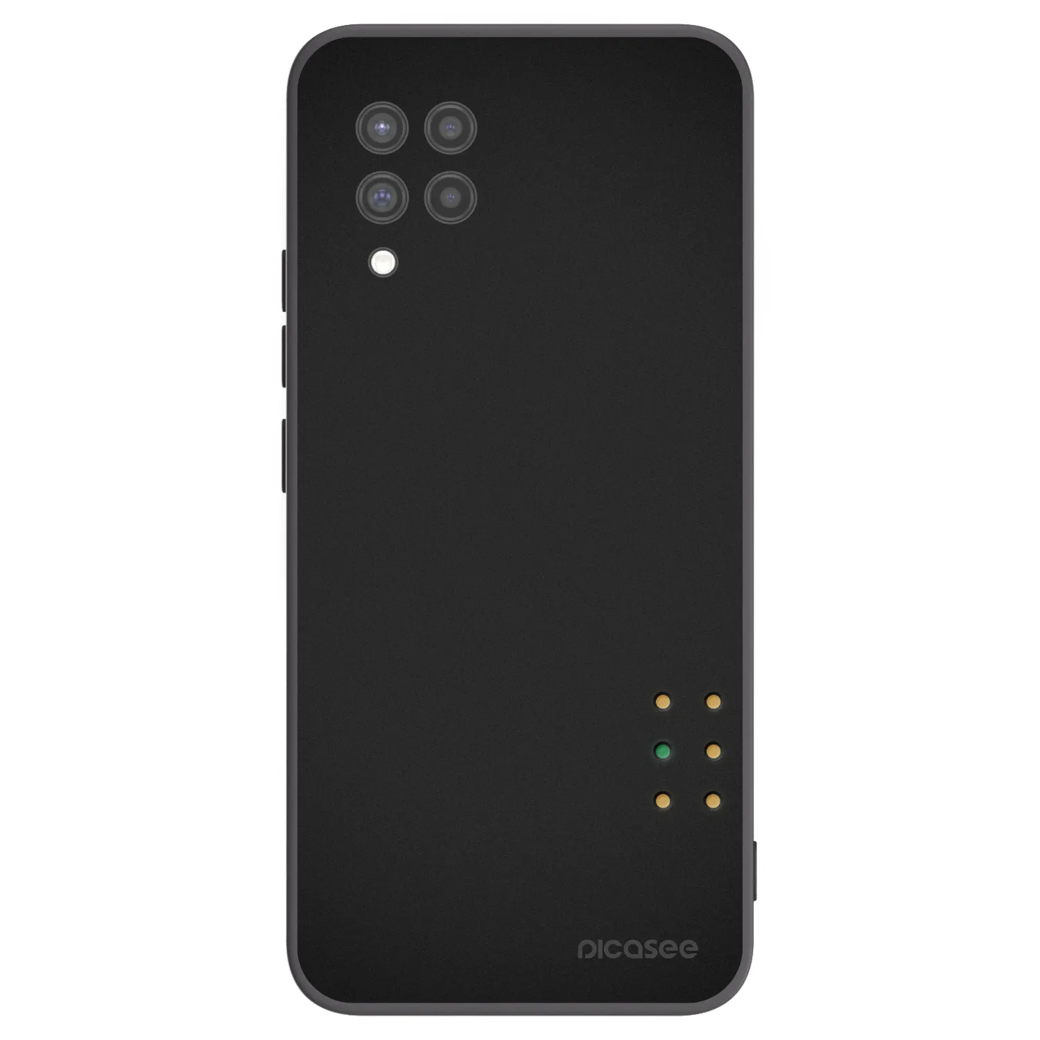 Picasee silikonový černý obal pro Samsung Galaxy A42 A426B - Pulse