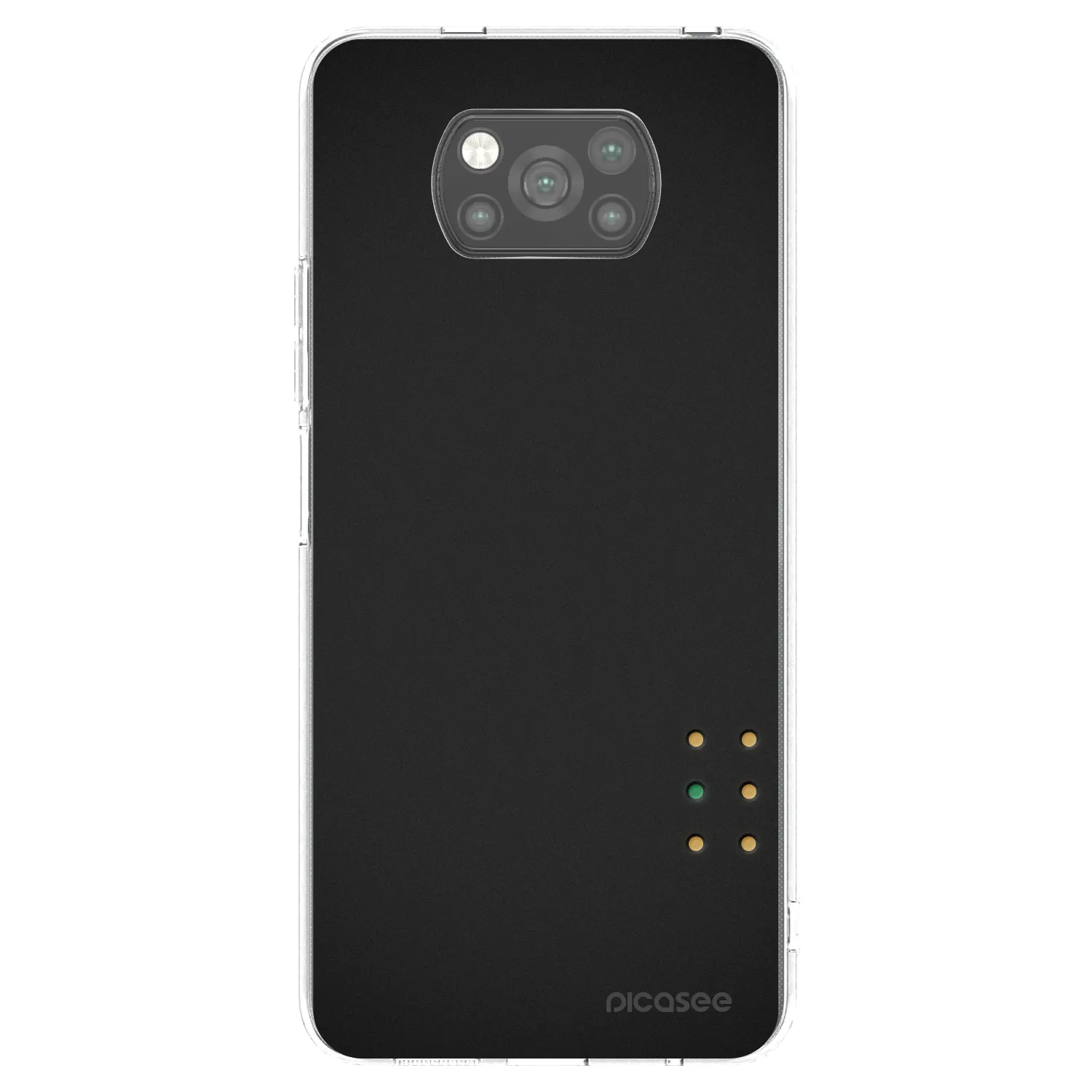 Picasee silikonový černý obal pro Xiaomi Poco X3 Pro - Pulse
