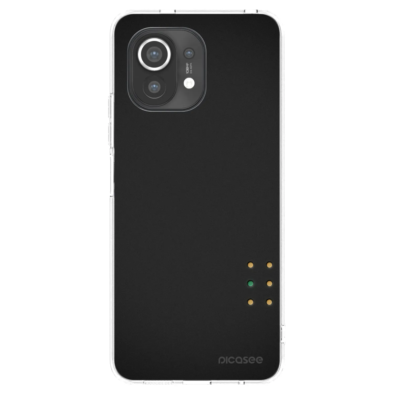 Picasee silikonový průhledný obal pro Xiaomi Mi 11 - Pulse
