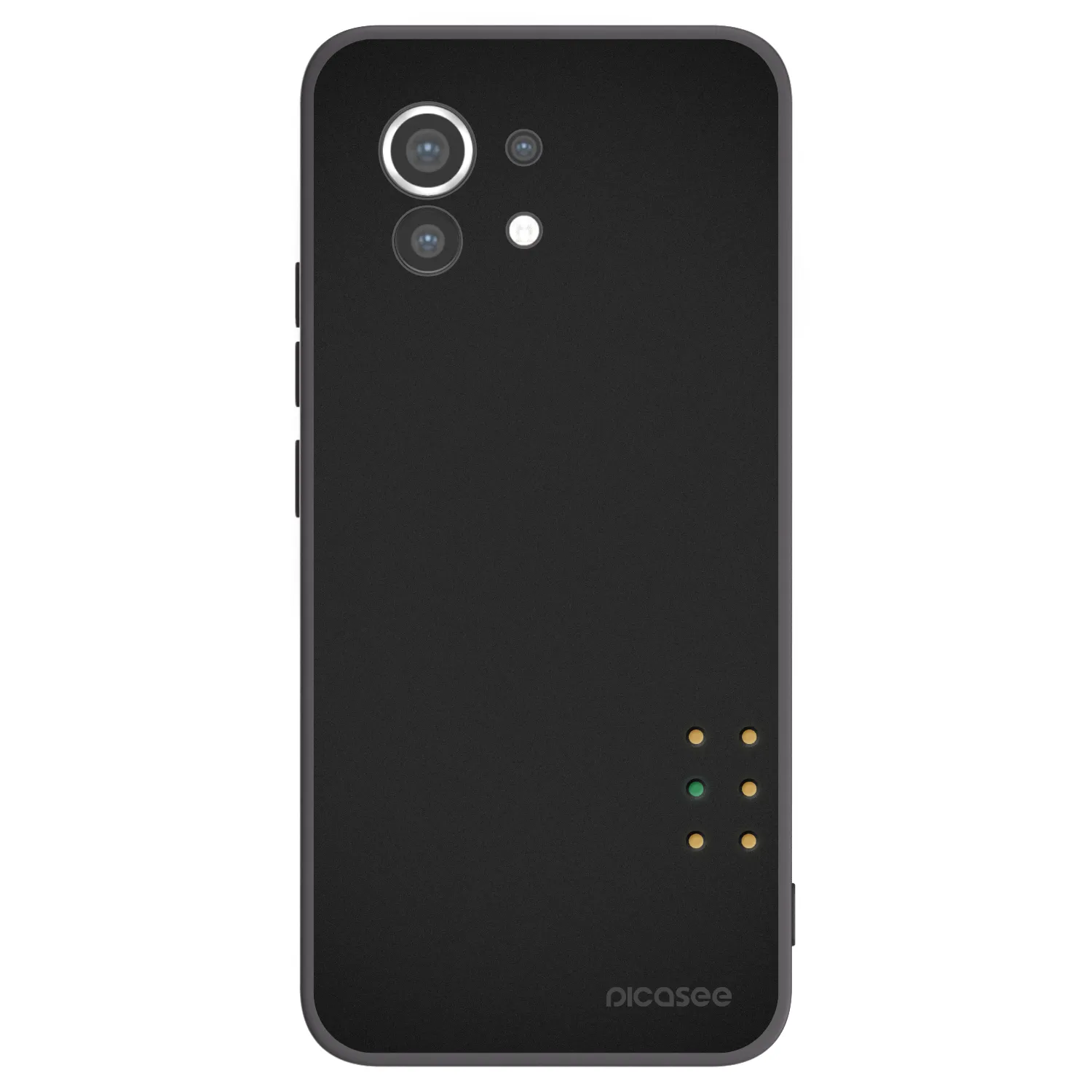 Picasee silikonový černý obal pro Xiaomi Mi 11 - Pulse