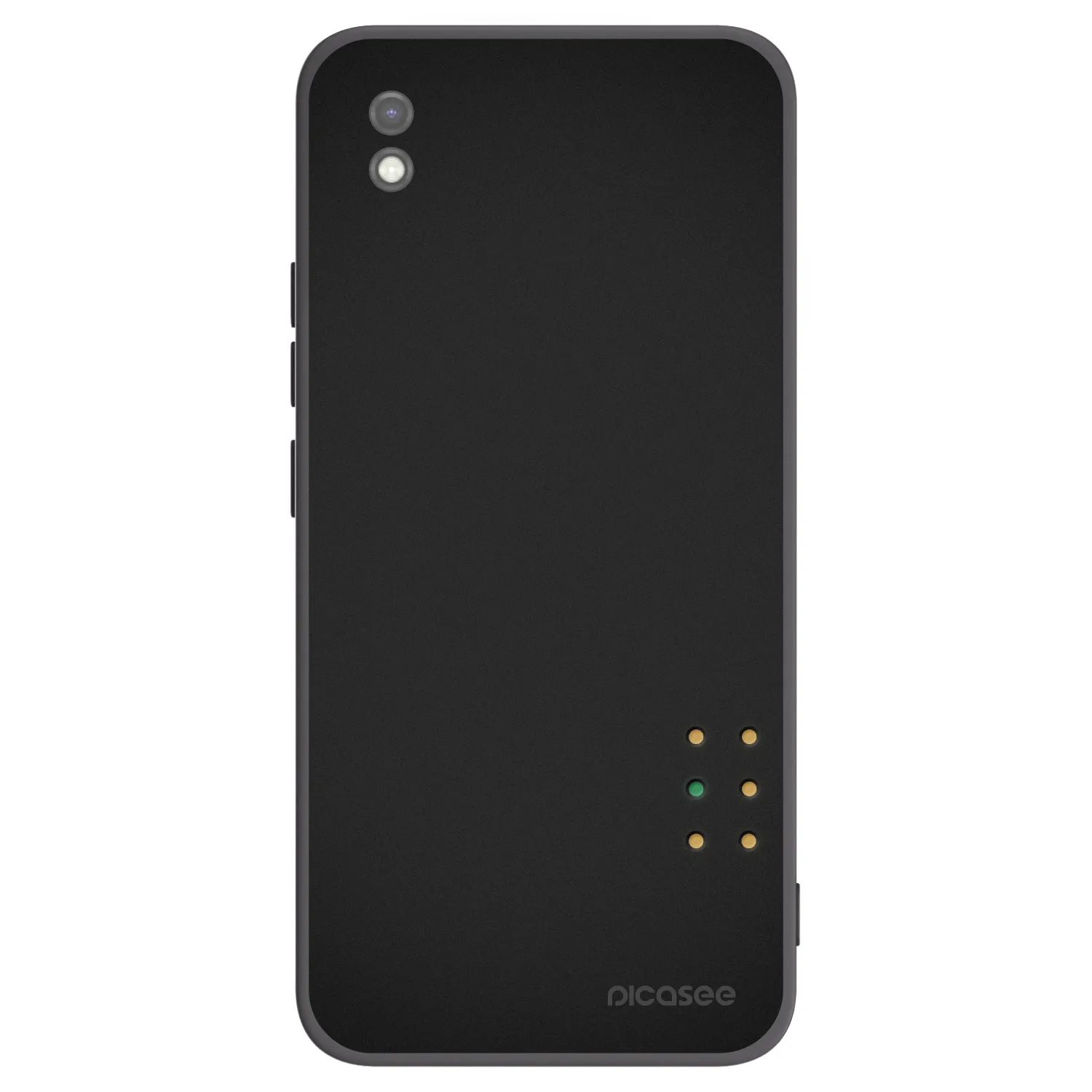 Picasee silikonový černý obal pro Xiaomi Redmi 9AT - Pulse