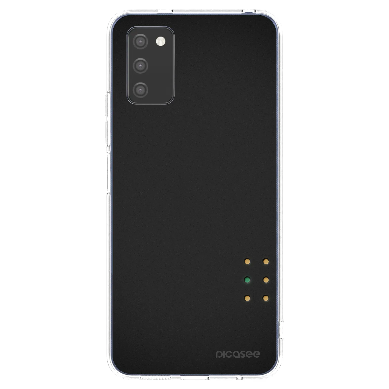 Picasee silikonový průhledný obal pro Samsung Galaxy A02s A025G - Pulse