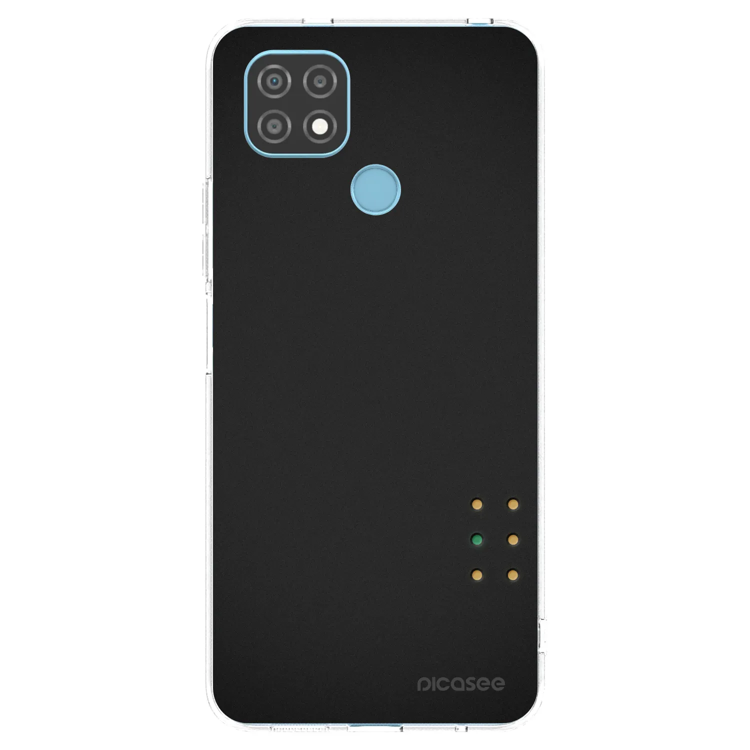 Picasee silikonový průhledný obal pro Realme C21 - Pulse