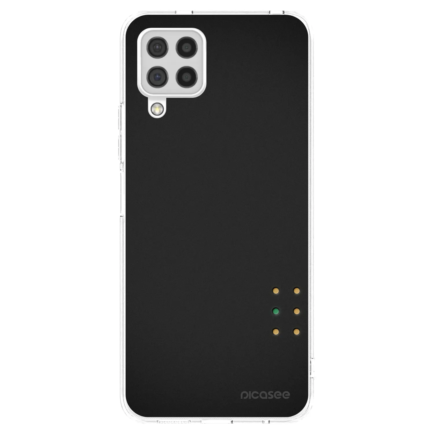 Picasee silikonový průhledný obal pro Samsung Galaxy A22 A225F 4G - Pulse