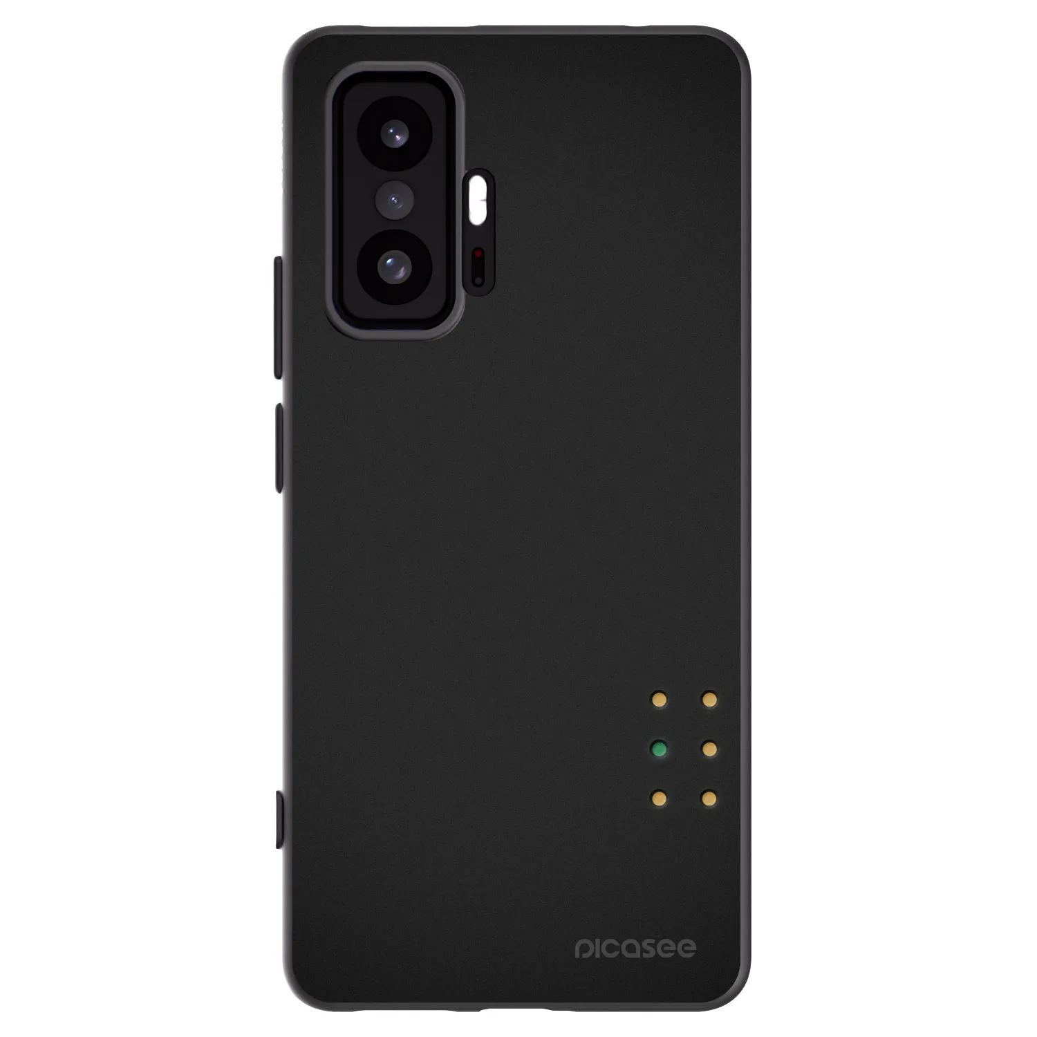 Picasee silikonový černý obal pro Xiaomi 11T - Pulse