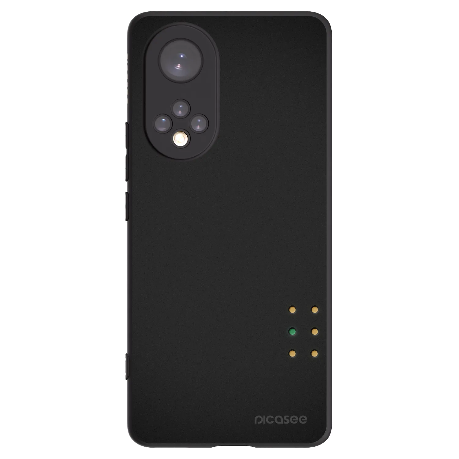 Picasee silikonový černý obal pro Honor 50 5G - Pulse