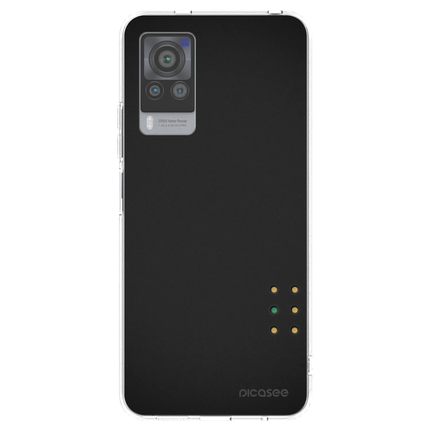 Picasee silikonový průhledný obal pro Vivo X60 Pro 5G - Pulse
