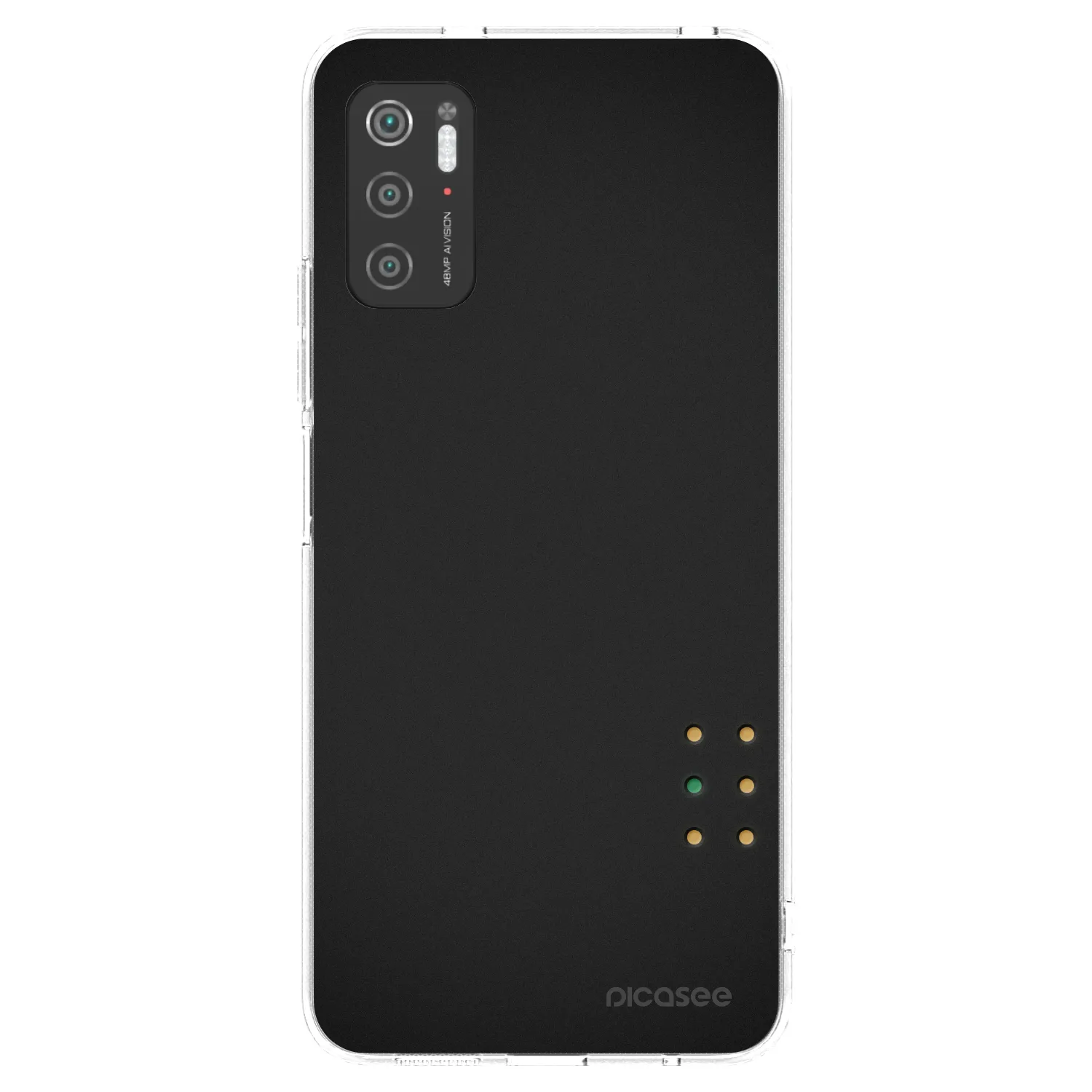 Picasee silikonový průhledný obal pro Xiaomi Poco M3 Pro 5G - Pulse