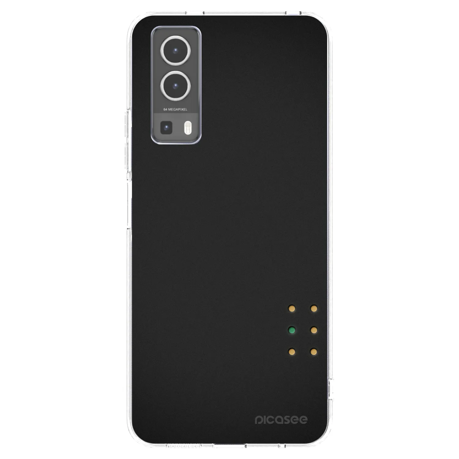 Picasee silikonový průhledný obal pro Vivo Y72 5G - Pulse