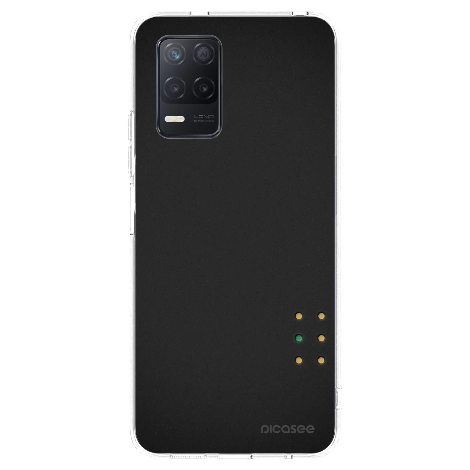 Picasee silikonový průhledný obal pro Realme 8 5G - Pulse