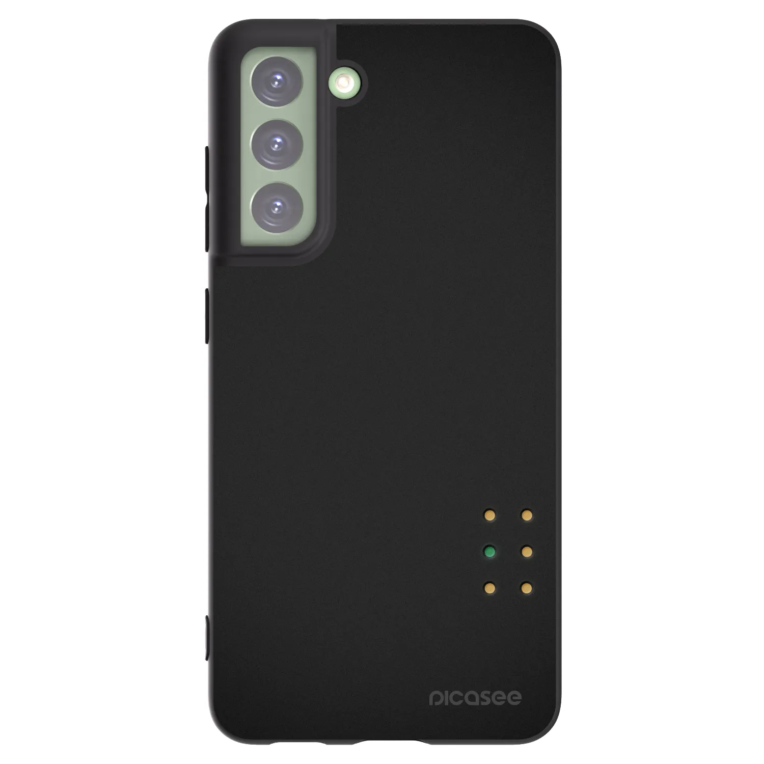 Picasee silikonový černý obal pro Samsung Galaxy S21 FE 5G - Pulse