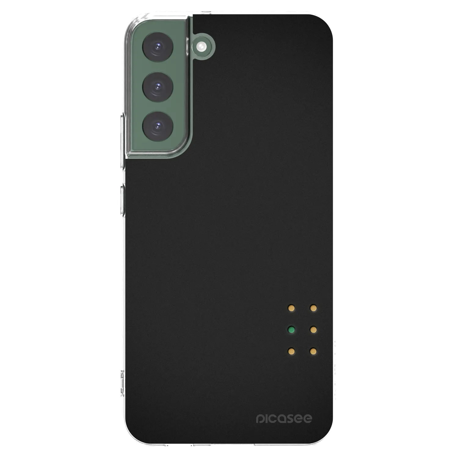 Picasee silikonový průhledný obal pro Samsung Galaxy S22+ 5G - Pulse