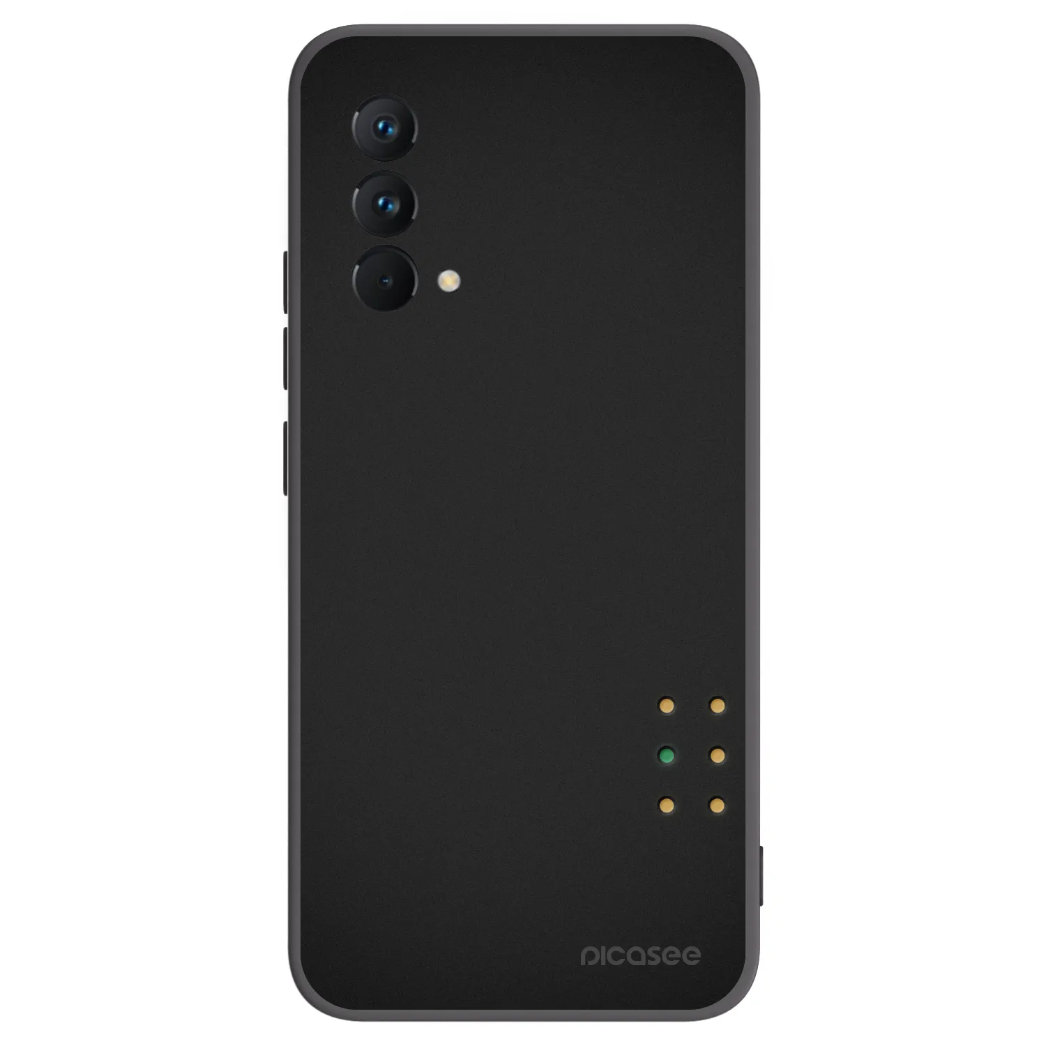 Picasee silikonový černý obal pro Realme GT Master Edition 5G - Pulse