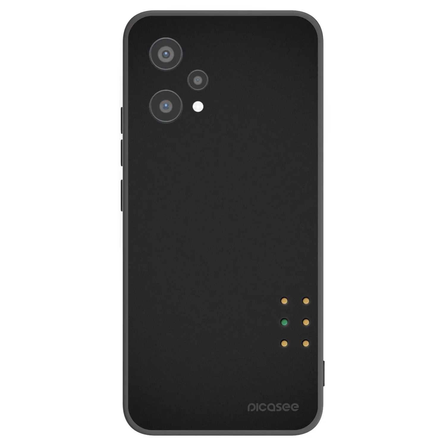Picasee silikonový černý obal pro Realme 9 Pro 5G - Pulse