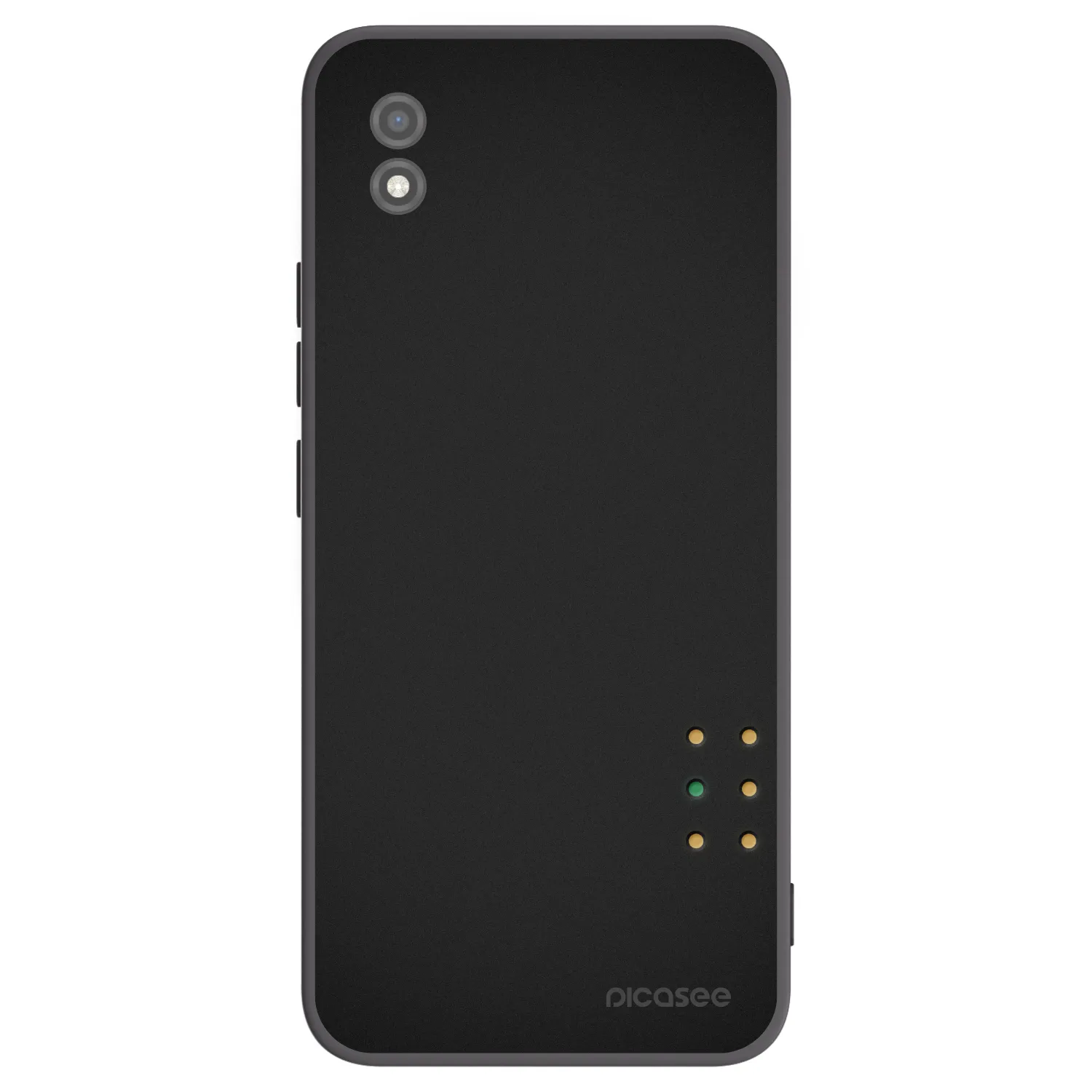 Picasee silikonový černý obal pro Realme C11 (2021) - Pulse