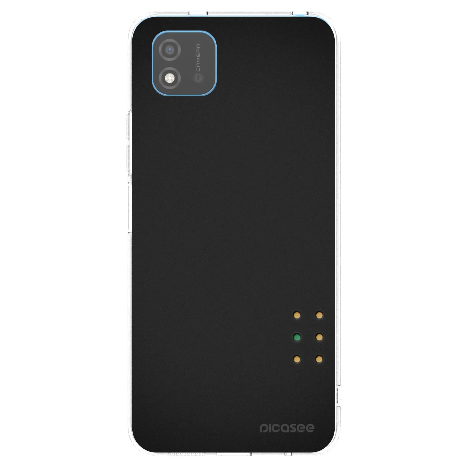 Picasee silikonový průhledný obal pro Realme C11 (2021) - Pulse