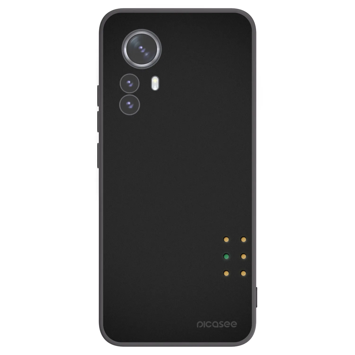 Picasee silikonový černý obal pro Xiaomi 12 Pro - Pulse
