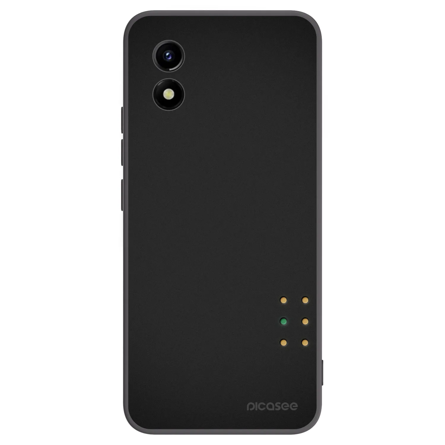 Picasee silikonový černý obal pro Vivo Y01 - Pulse