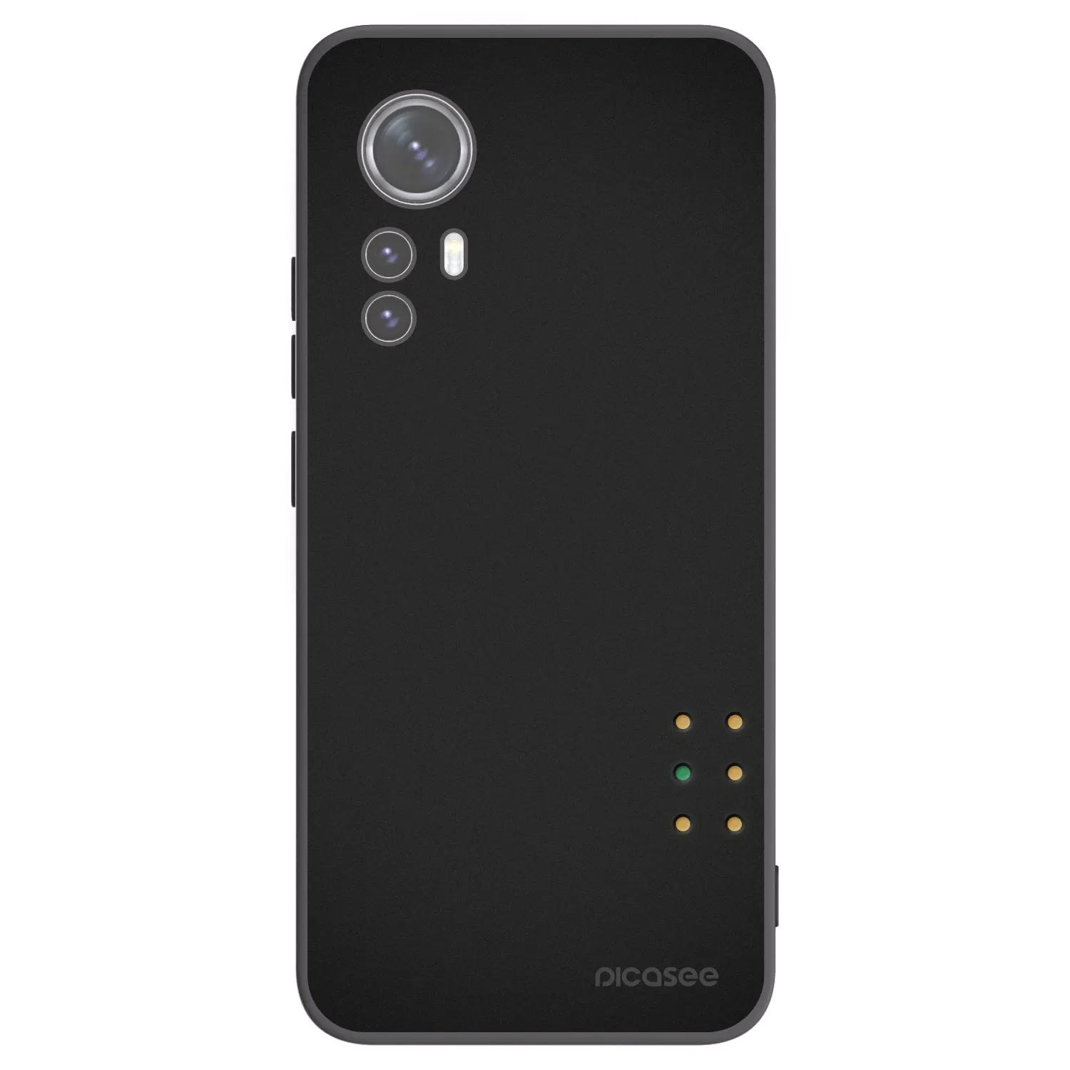 Picasee silikonový černý obal pro Xiaomi 12X - Pulse