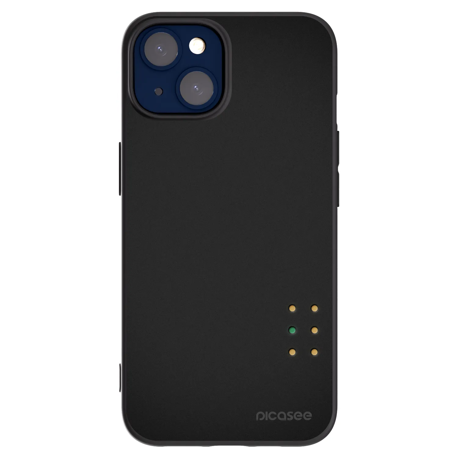 Picasee silikonový černý obal pro Apple iPhone 14 - Pulse