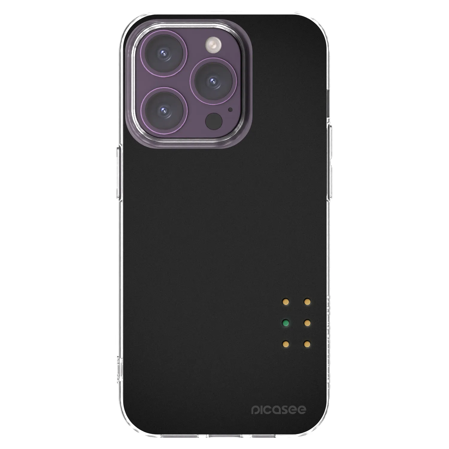 Picasee silikonový průhledný obal pro Apple iPhone 14 Pro - Pulse