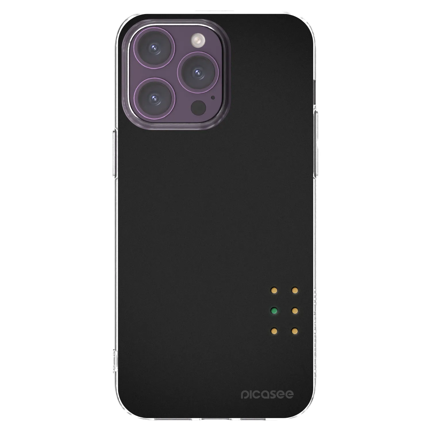 Picasee silikonový průhledný obal pro Apple iPhone 14 Pro Max - Pulse