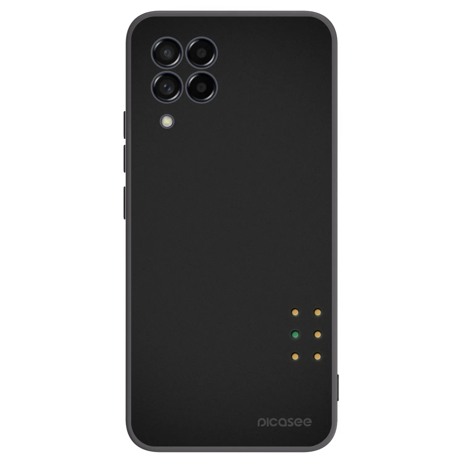 Picasee silikonový černý obal pro Samsung Galaxy M53 5G - Pulse