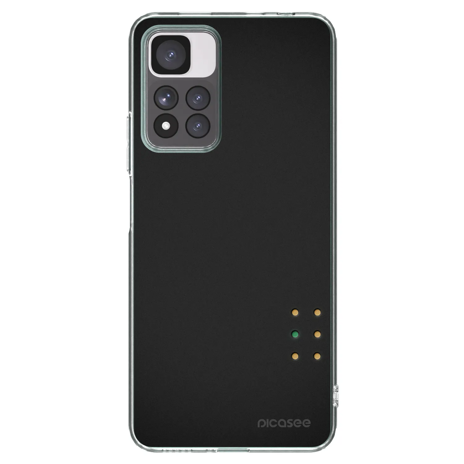 Picasee silikonový průhledný obal pro Xiaomi Redmi Note 11 Pro+ 5G - Pulse