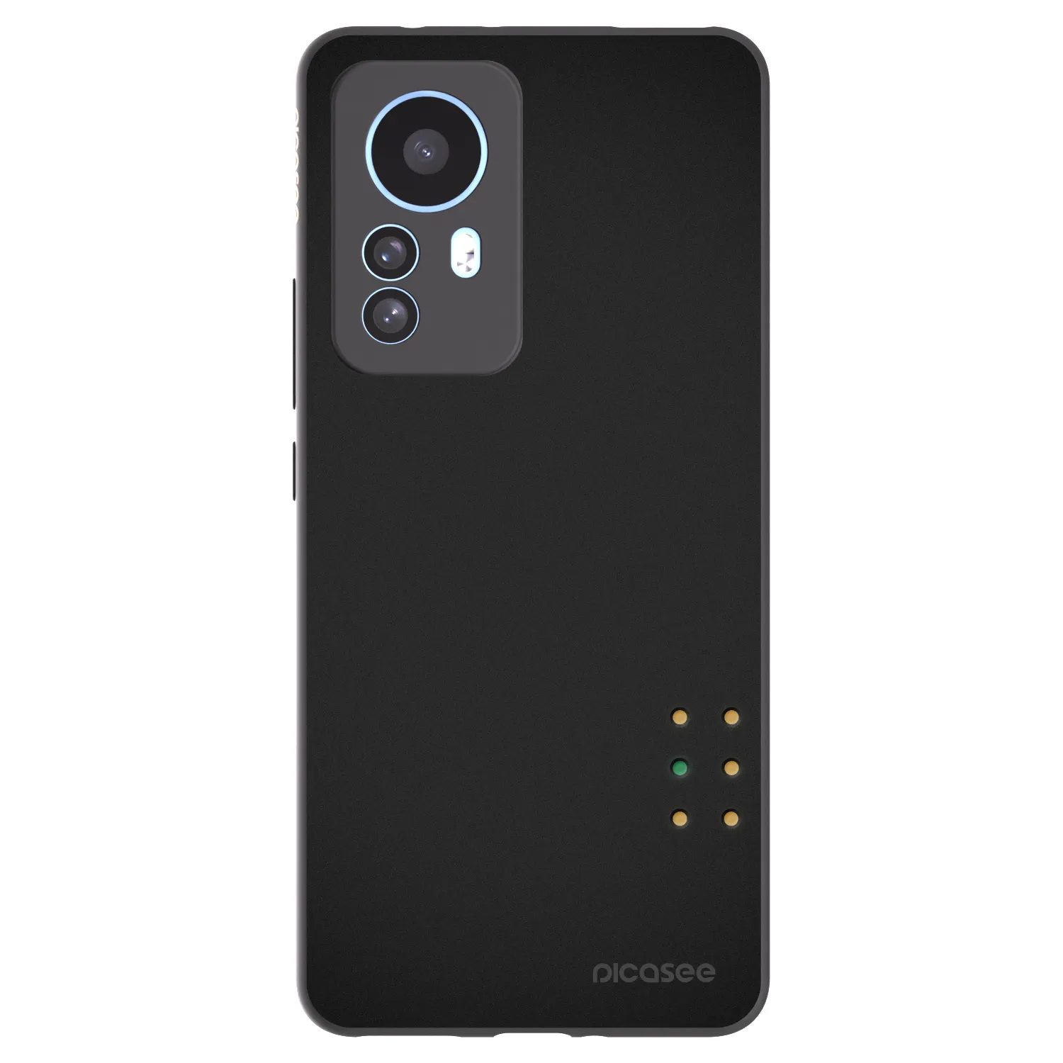Picasee silikonový černý obal pro Xiaomi 12T Pro - Pulse