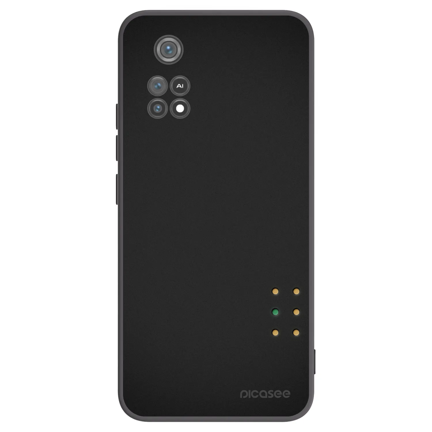 Picasee silikonový černý obal pro Xiaomi Poco M4 Pro - Pulse