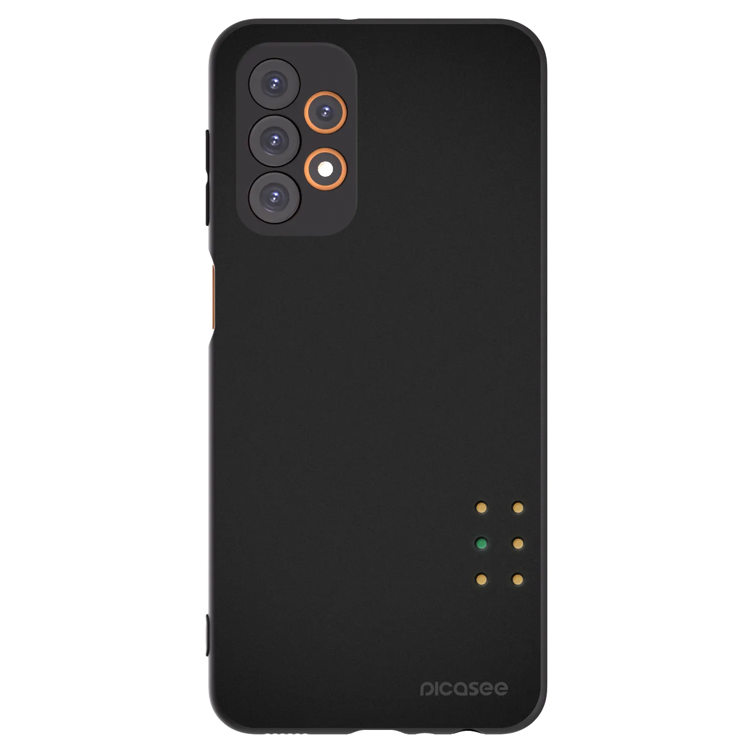 Picasee silikonový černý obal pro Samsung Galaxy A23 A236B 5G - Pulse