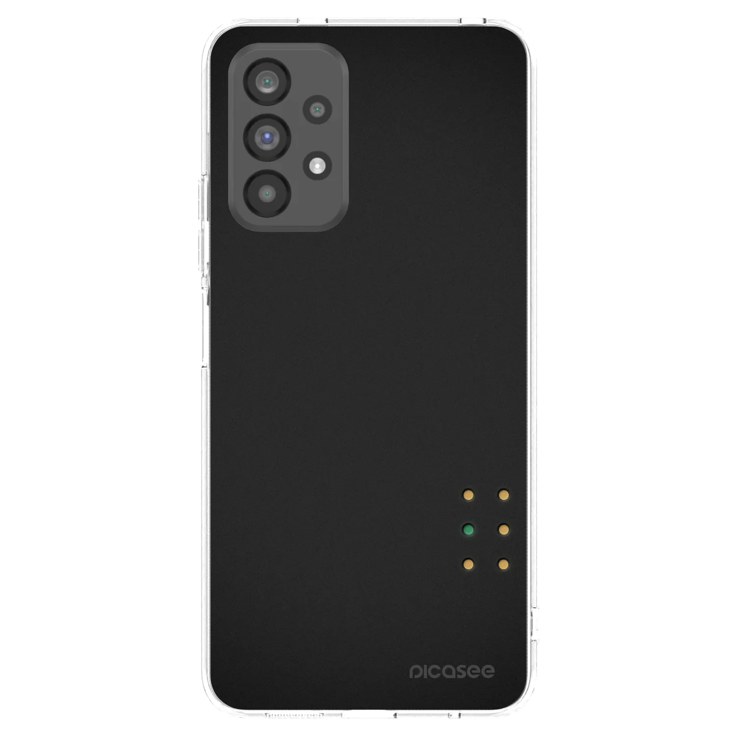 Picasee silikonový průhledný obal pro Samsung Galaxy A73 5G - Pulse
