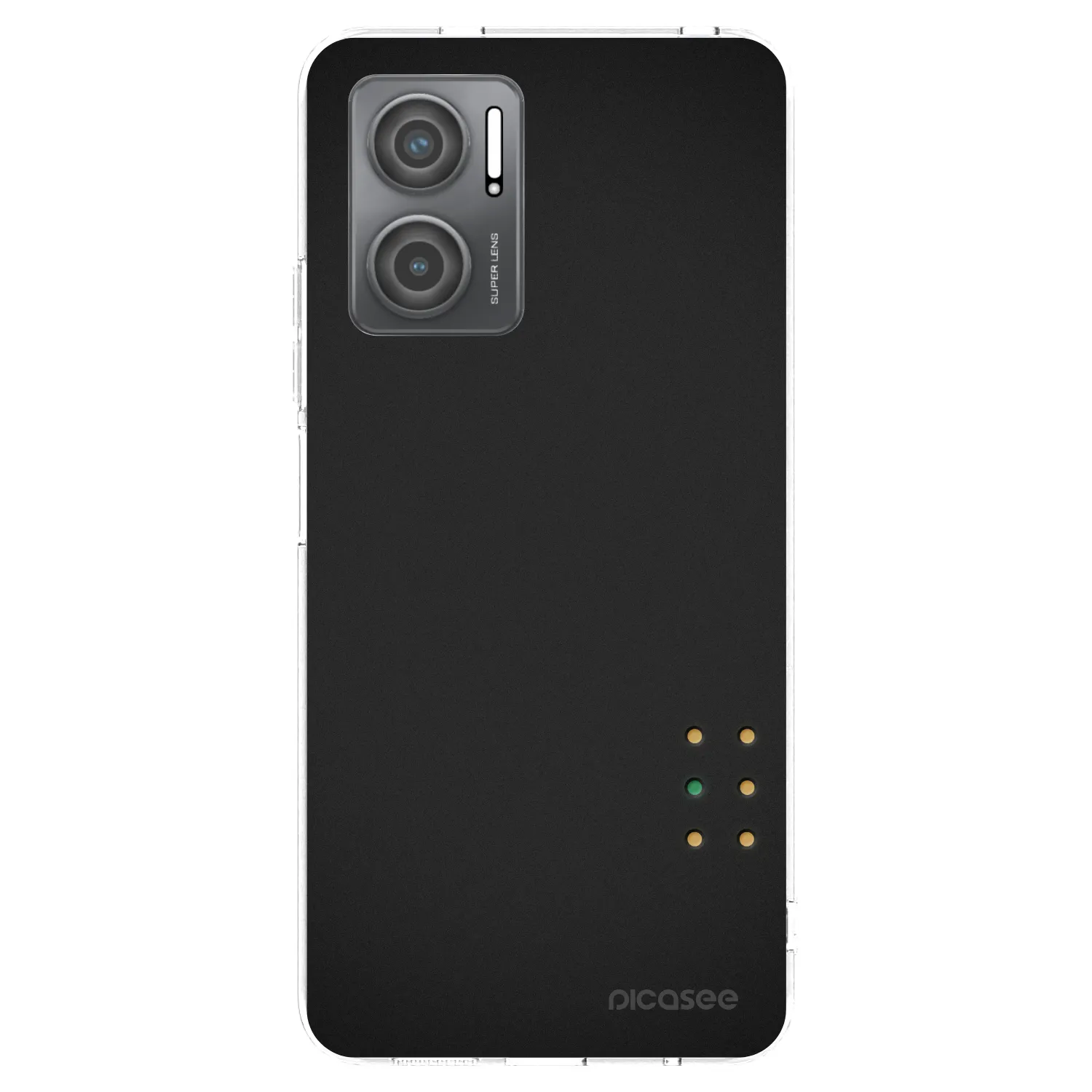Picasee silikonový průhledný obal pro Xiaomi Redmi 10 5G - Pulse