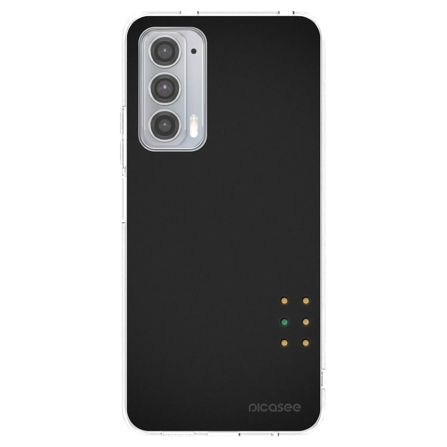 Picasee silikonový průhledný obal pro Motorola Edge 20 - Pulse