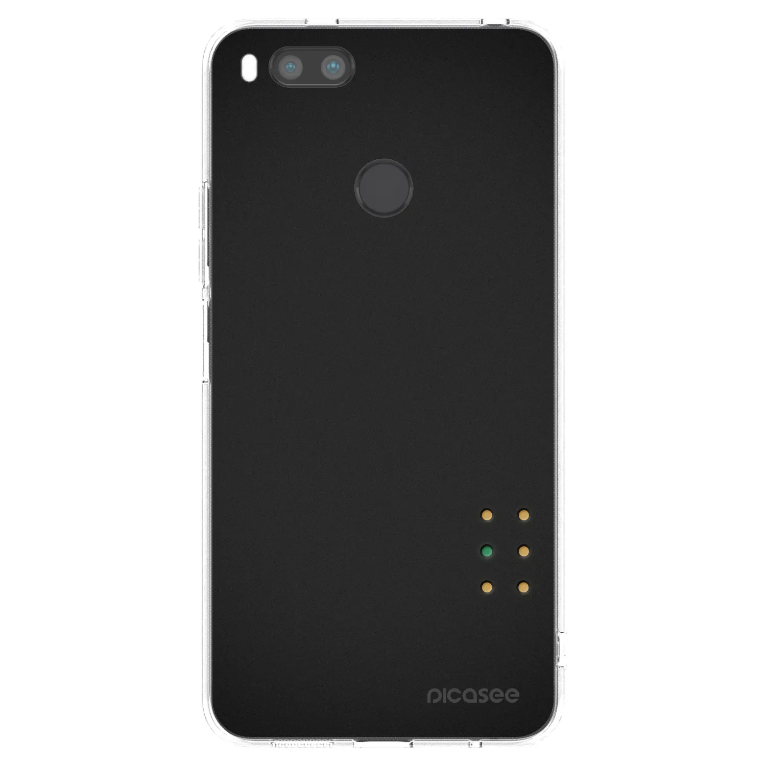 Picasee silikonový průhledný obal pro Xiaomi Redmi A1 - Pulse