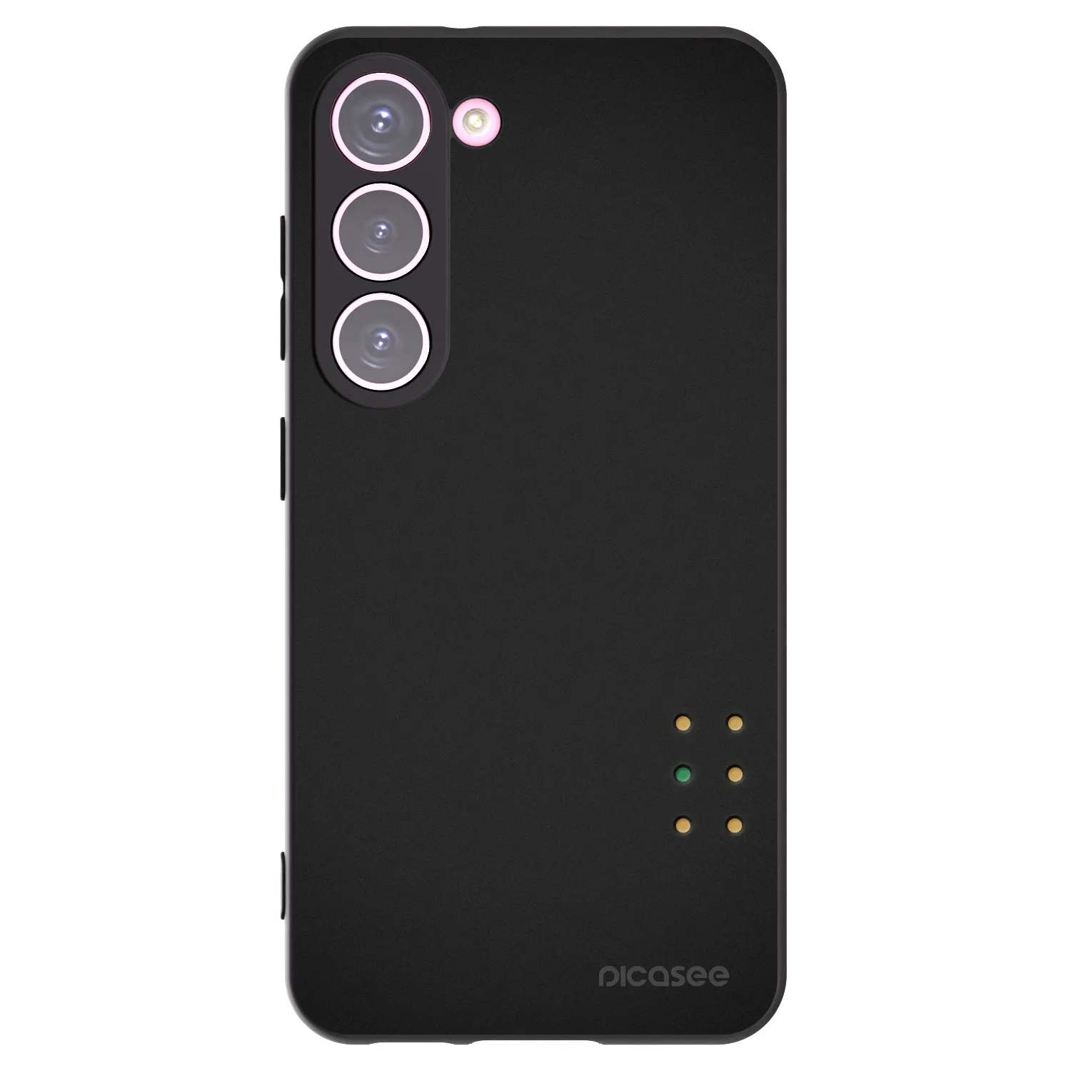 Picasee silikonový černý obal pro Samsung Galaxy S23 5G - Pulse