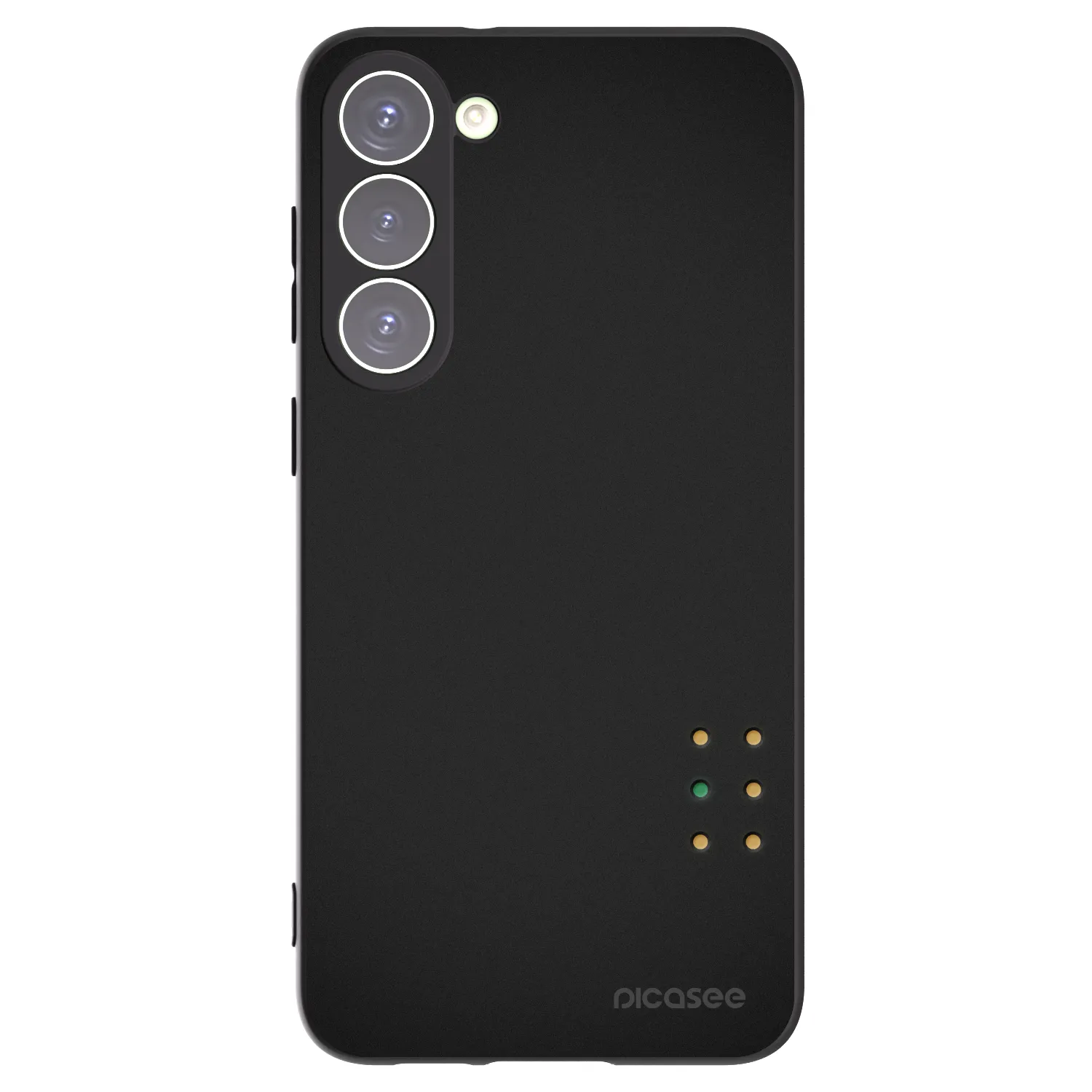 Picasee silikonový černý obal pro Samsung Galaxy S23+ 5G - Pulse