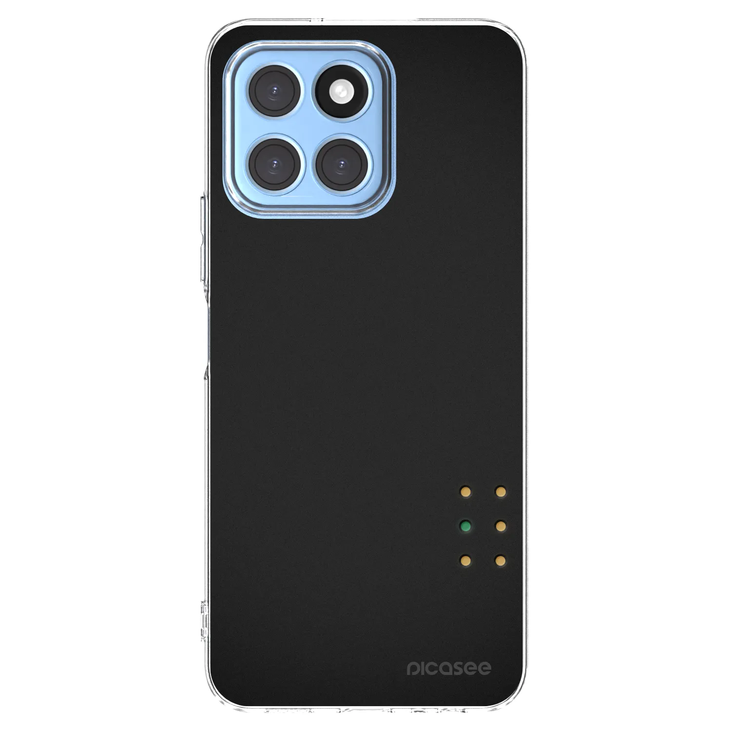 Picasee silikonový průhledný obal pro Honor X8 5G - Pulse