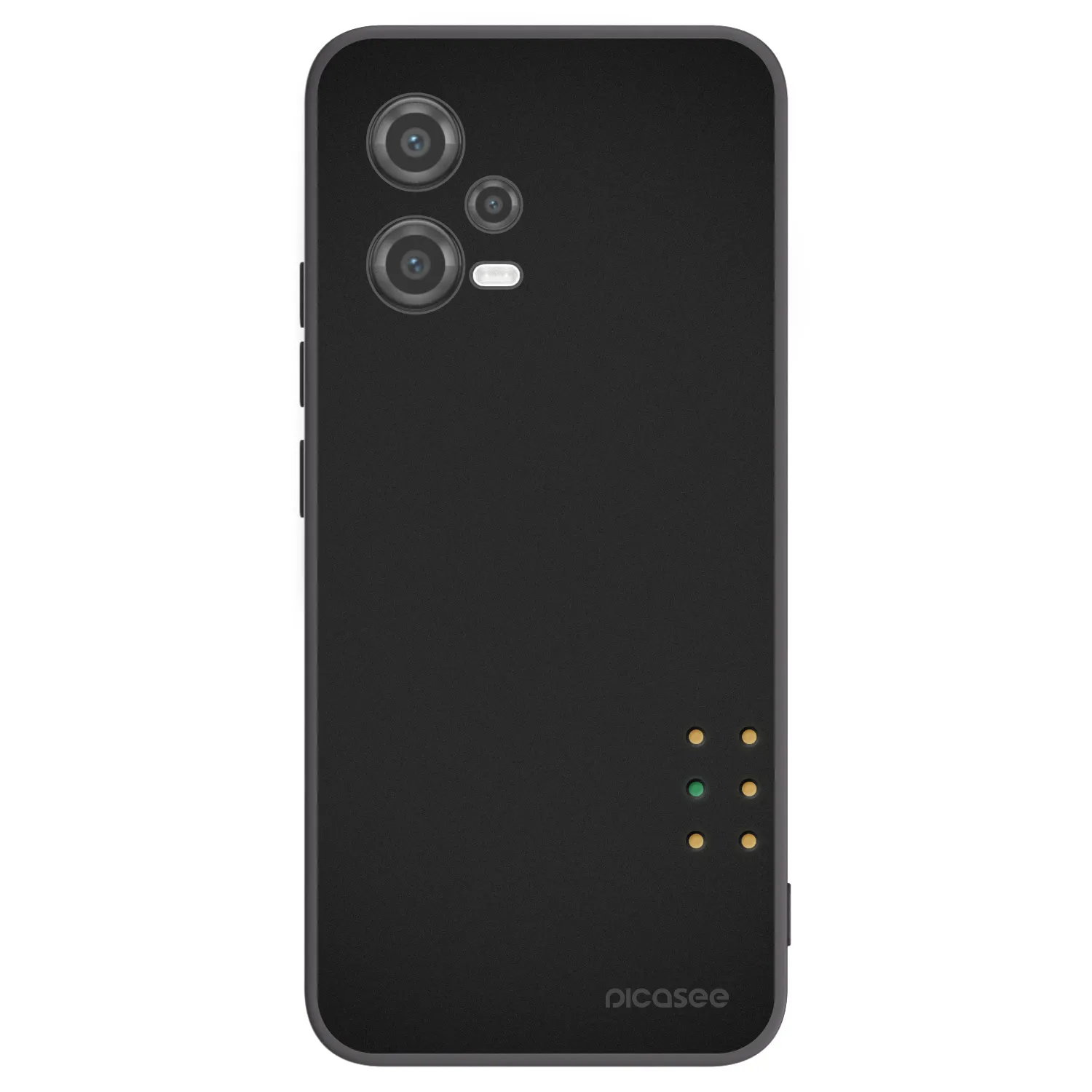 Picasee silikonový černý obal pro Xiaomi Poco X5 - Pulse