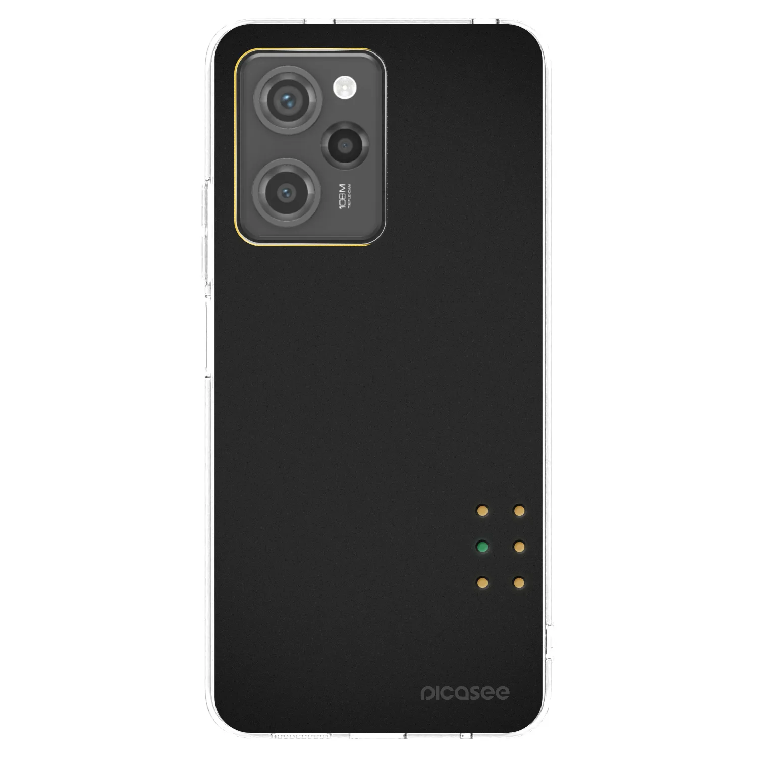 Picasee silikonový černý obal pro Xiaomi Poco X5 Pro - Pulse