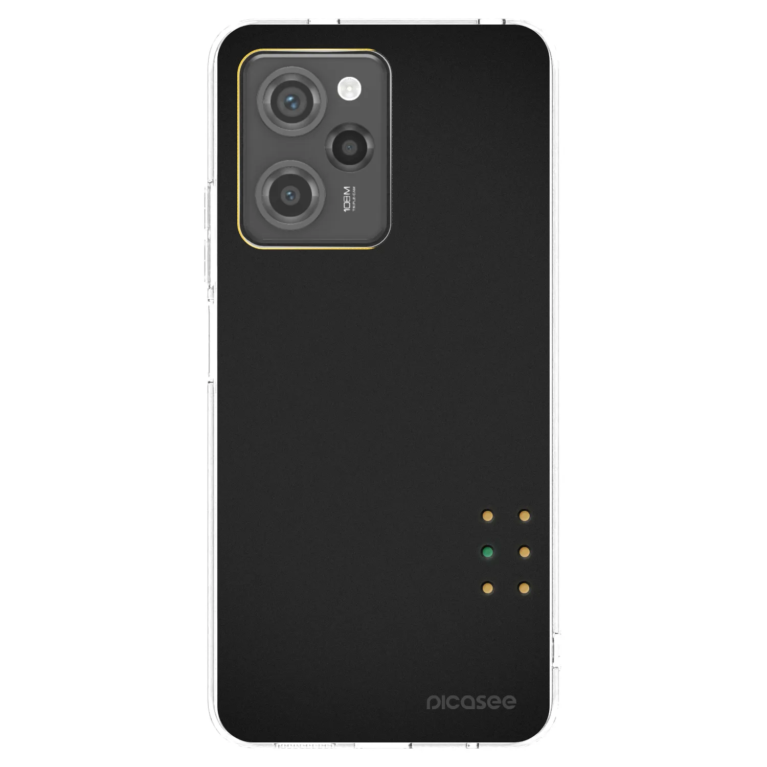 Picasee silikonový průhledný obal pro Xiaomi Poco X5 Pro - Pulse
