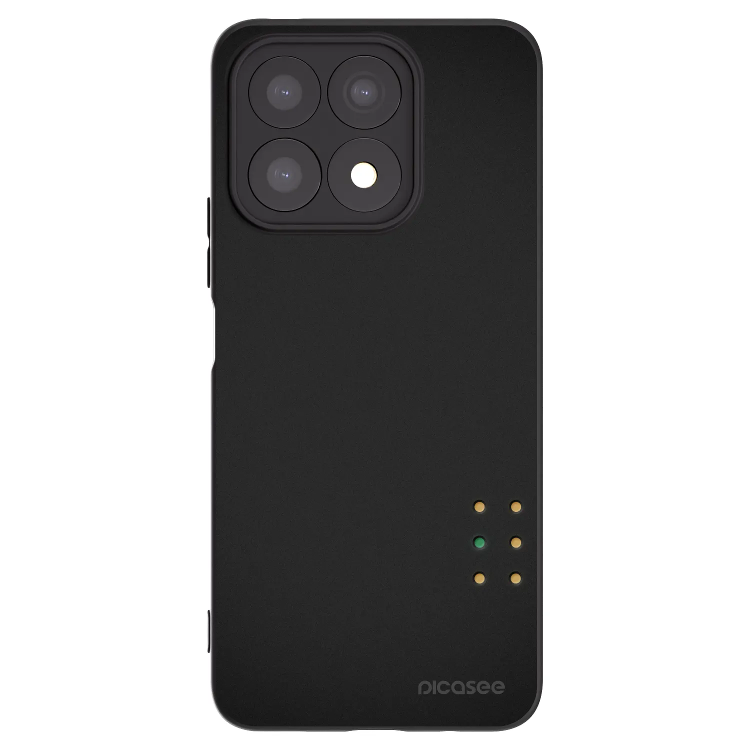 Picasee silikonový černý obal pro Honor X8a - Pulse
