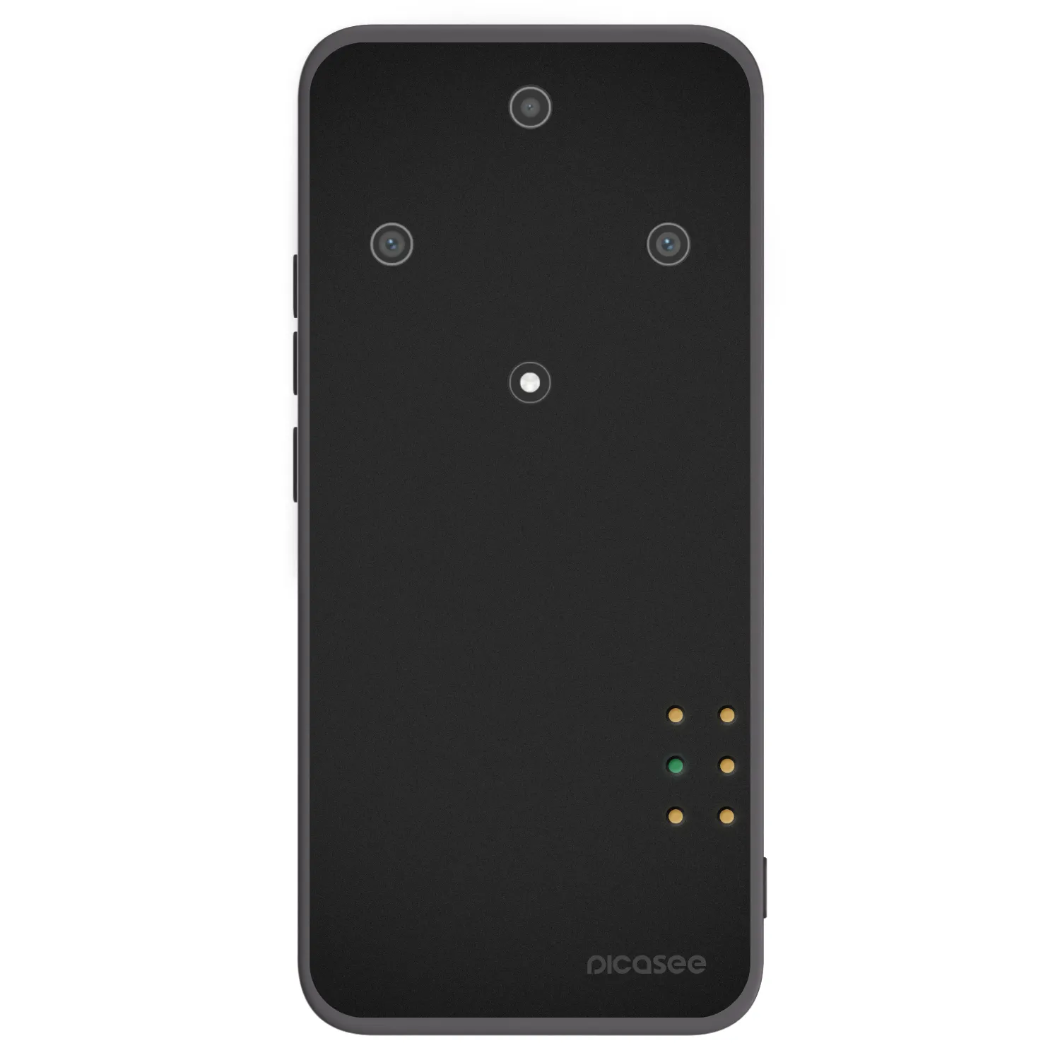 Picasee silikonový černý obal pro Honor Magic5 Lite 5G - Pulse