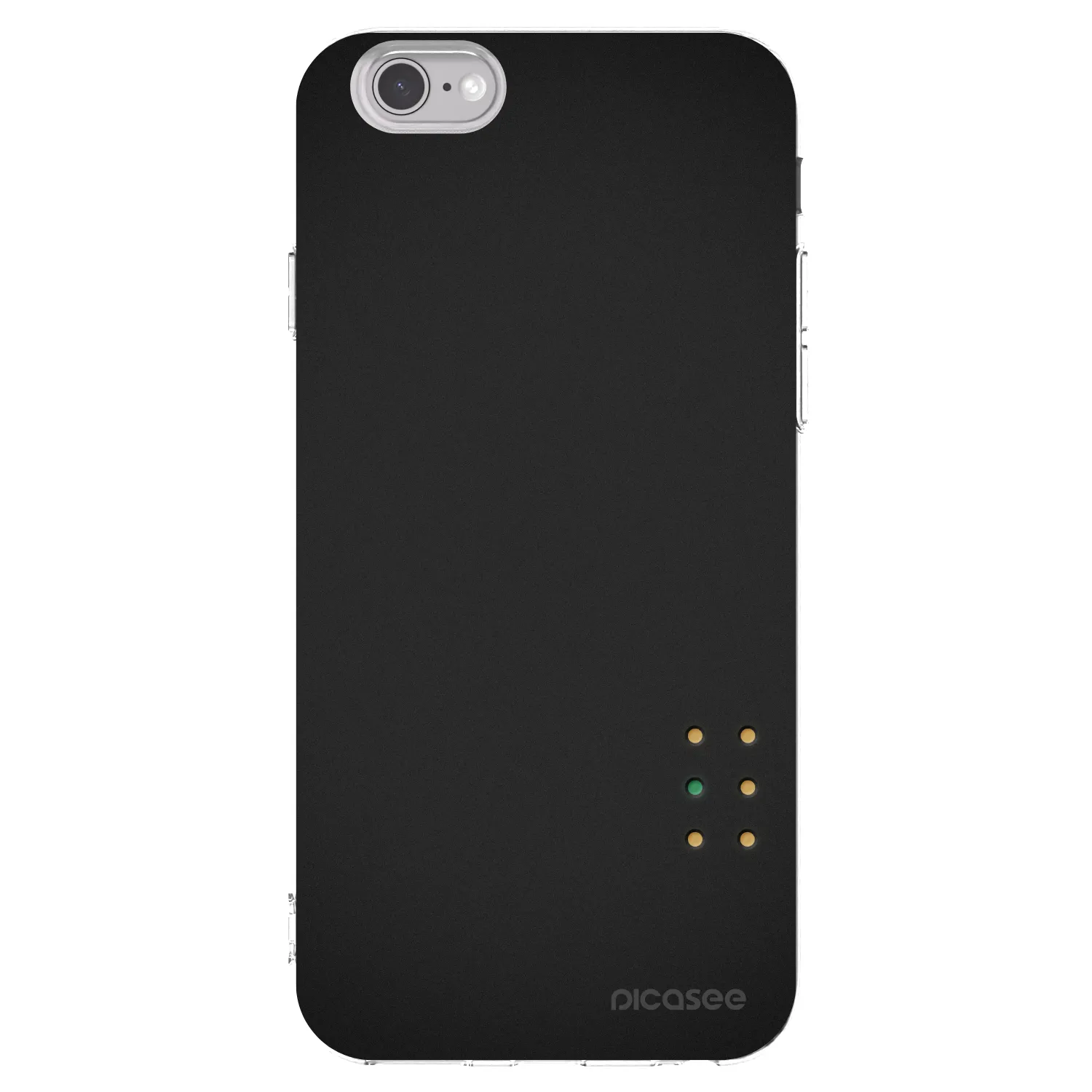 Picasee silikonový průhledný obal pro Apple iPhone 6/6S - Pulse