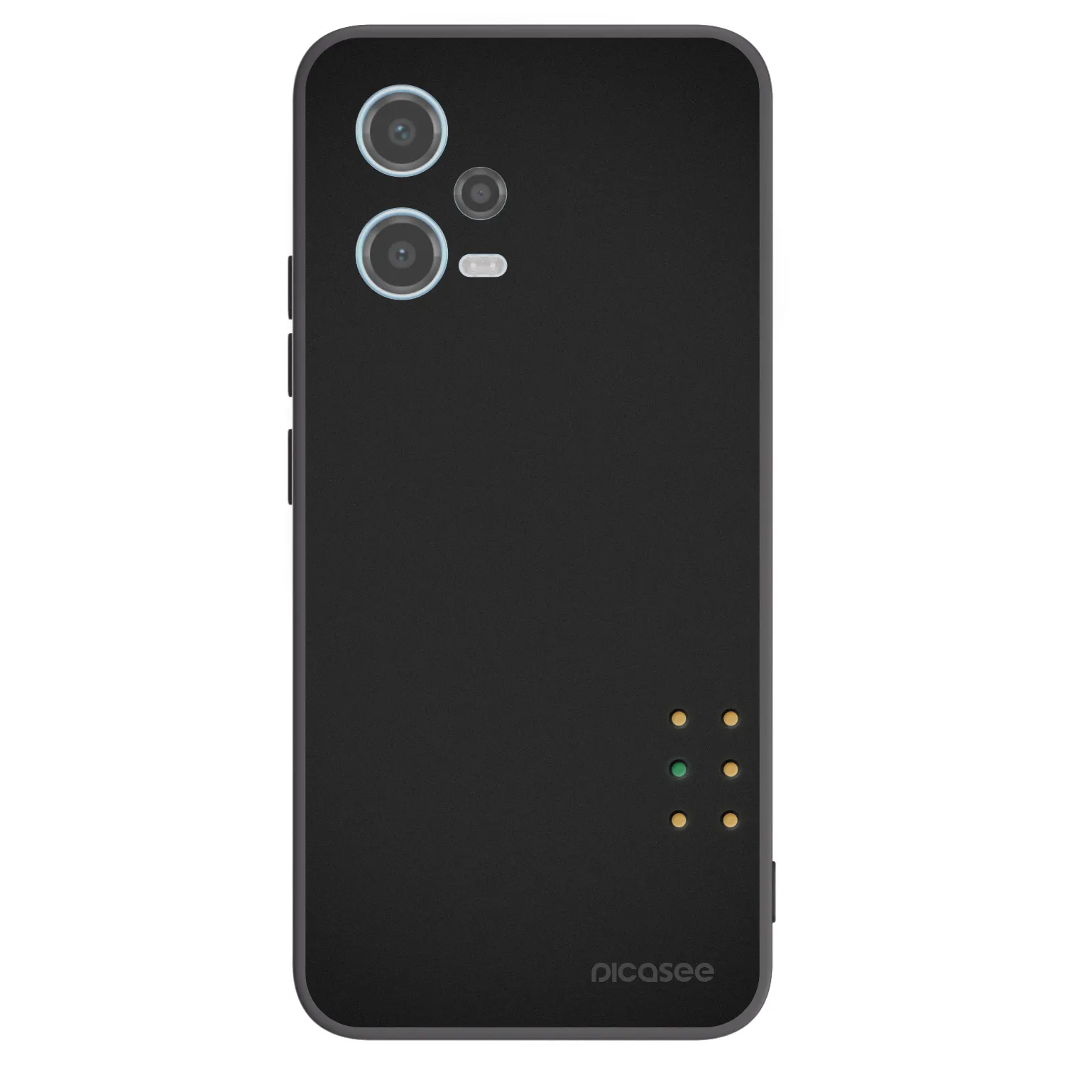 Picasee silikonový černý obal pro Xiaomi Redmi Note 12 5G - Pulse