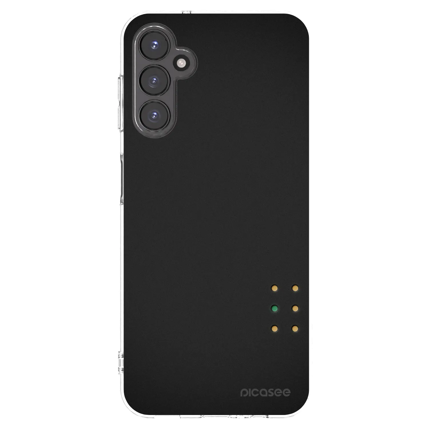 Picasee silikonový průhledný obal pro Samsung Galaxy A14 4G A145R - Pulse