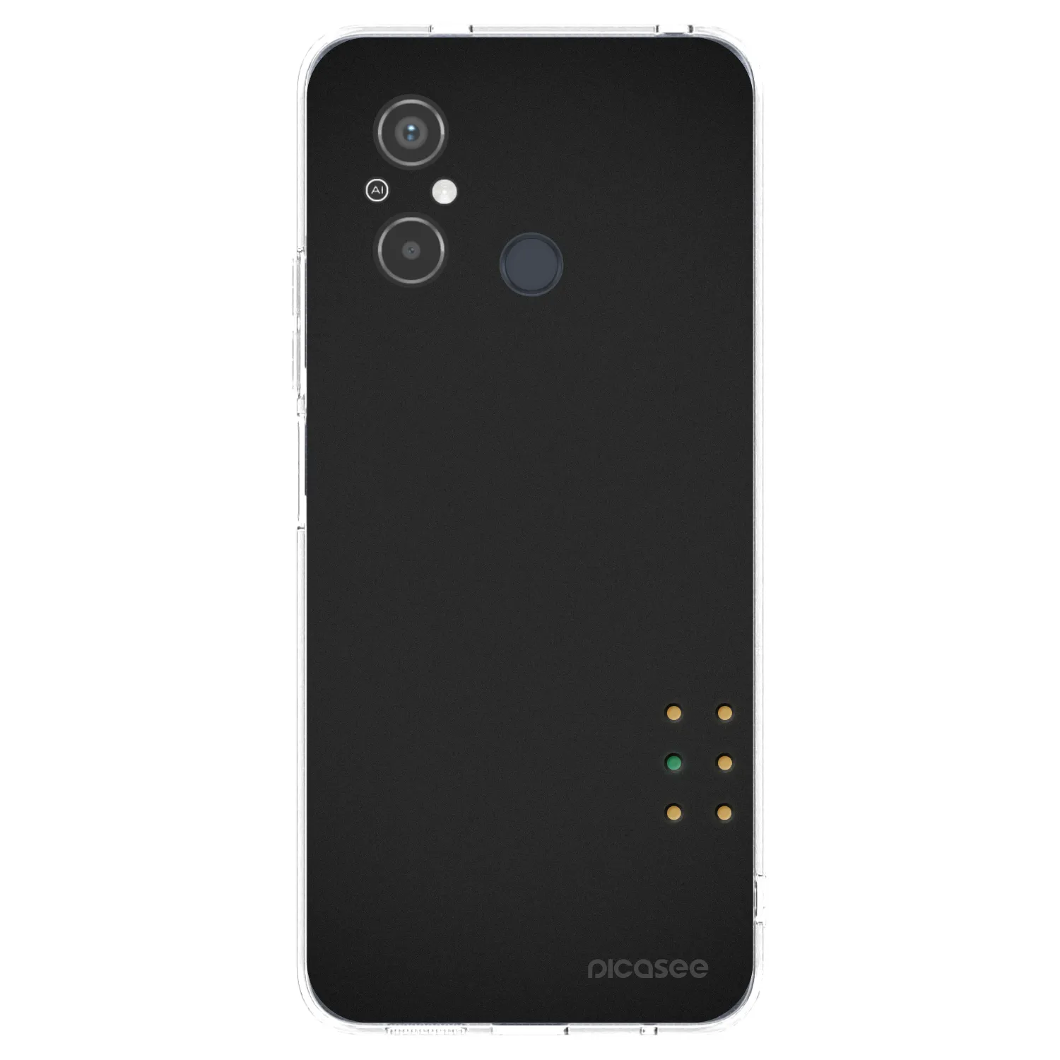 Picasee silikonový průhledný obal pro Xiaomi Redmi 12C - Pulse